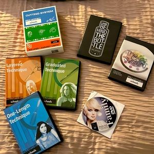 Paul Mitchell the school Cutting System & Color System dvd education cosmetology